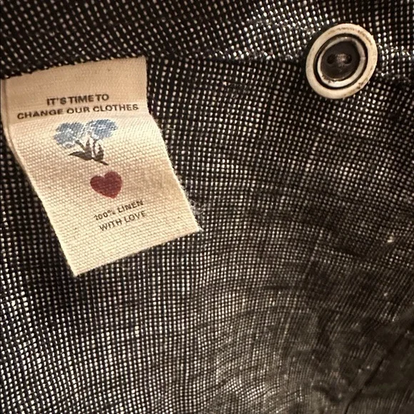 Pure Linen Handmade Coat - Picture 5 of 16